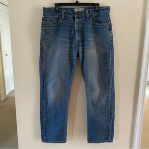 Vintage Men's Levi Strauss Signature Jeans Size 34 X 30 Regular Fit 100% Cotton